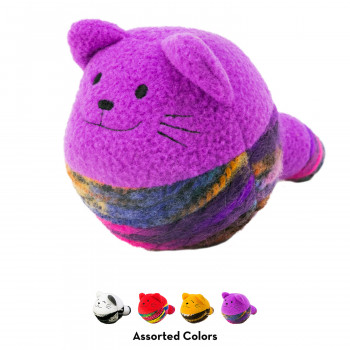 Игрушка KONG для кошек Кот-клубок, с мятой, цвета в ассортименте
