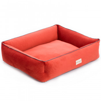 Лежанка Pet Comfort для собак средних пород, Golf Vita 02, размер M 75х90 см, красный