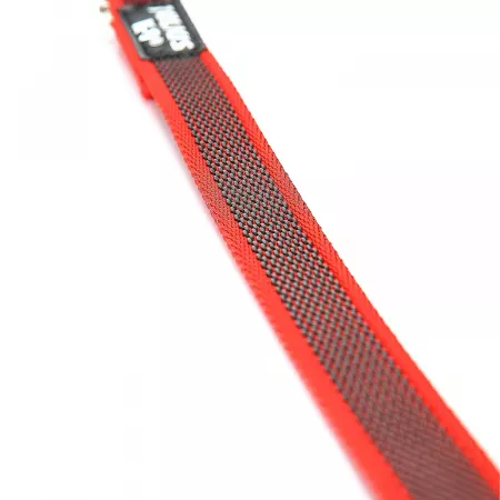 JULIUS-K9 поводок для собак Color & Gray Super-grip 2/120см, с ручкой, до 50 кг, красно-серый
