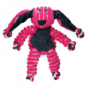 Игрушка KONG для собак Floppy Knots Кролик малый, 22х17 см
