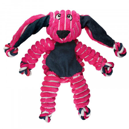 Игрушка KONG для собак Floppy Knots Кролик малый, 22х17 см