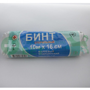 ТД ВЕТ Бинт стерильный в индивид уп-ке 10мх16см