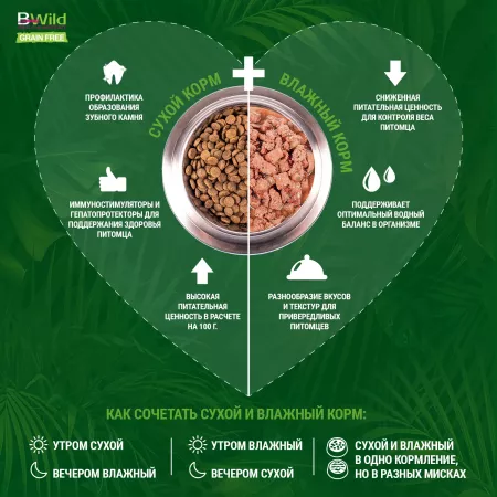 Monge Dog BWild GRAIN FREE беззерновые консервы из лосося с тыквой и кабачками для взрослых собак всех пород 400г