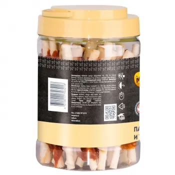 Мнямс лакомство для собак палочки с куриным и утиным мясом 340 г