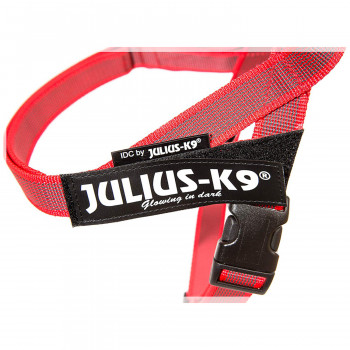 JULIUS-K9 шлейка для собак Ремни Color & Gray IDC® 1 (61-80см / 23-30кг), красный