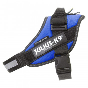JULIUS-K9 шлейка для собак IDC®-Powerharness 2 (71-96см/ 28-40кг), синий