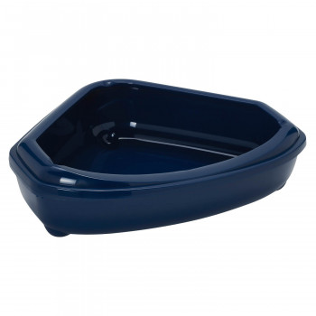 Moderna туалет-лоток угловой Corner Tray 55x45x13h см, синий