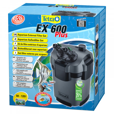 Tetra EX 600 Plus внешний фильтр для аквариумов 60-120 л