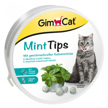 GIMCAT Витамины для кошек с кошачьей мятой МинтТипс 200 г