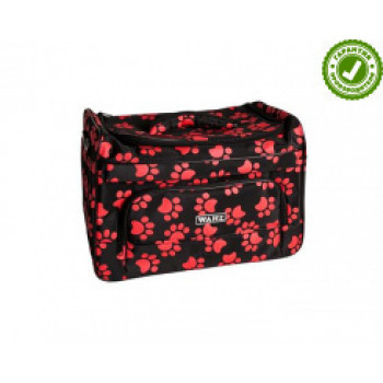 Wahl Paw print bag сумка с лапами 39x25x27,5 см (с красными лапками)