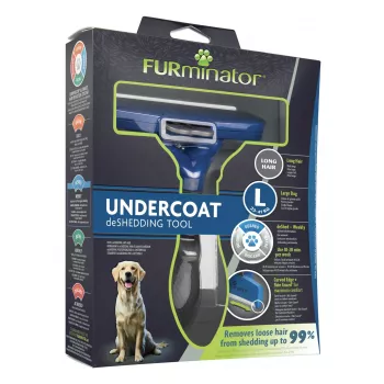 Фурминатор FURminator L для крупных собак с длинной шерстью