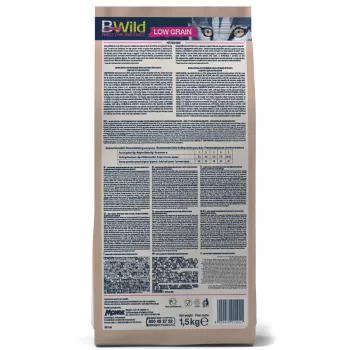 Monge Cat BWild LOW GRAIN Kitten низкозерновой корм из мяса гуся для котят 1,5 кг