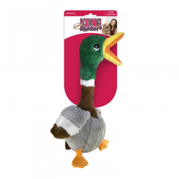 Игрушка KONG Shakers для собак™, размер S, Утка, с пищалкой