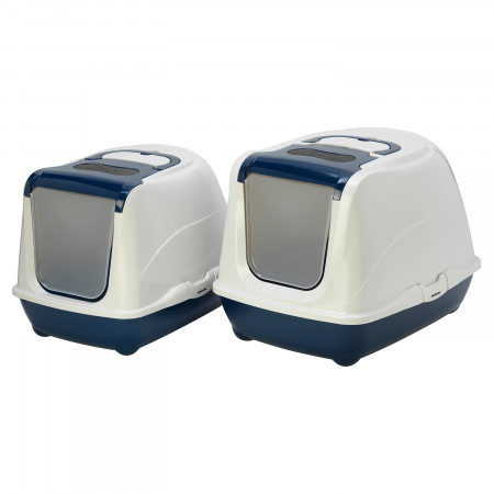 Moderna био-туалет Flip Cat 50x39x37h см с совком, синий