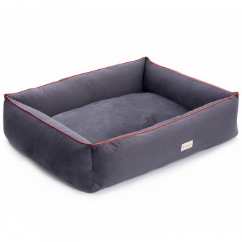 Лежанка Pet Comfort для собак очень крупных пород, Golf Vita 01, размер XL 105х120 см, серый