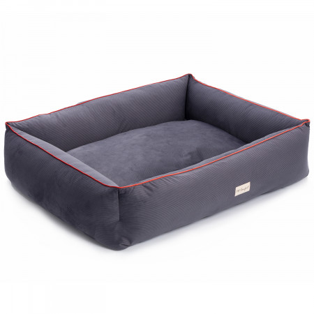 Лежанка Pet Comfort для собак очень крупных пород, Golf Vita 01, размер XL 105х120 см, серый