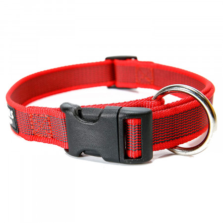 JULIUS-K9 ошейник для собак Color & Gray (27-42см/2см), красно-серый