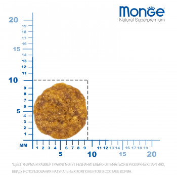 Monge Cat Monoprotein Sterilised Trout корм для стерилизованных кошек с форелью 1,5 кг