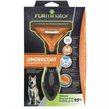 Фурминатор FURminator M для средних собак с короткой шерстью