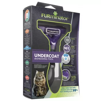 Фурминатор FURminator M/L для больших кошек c длинной шерстью