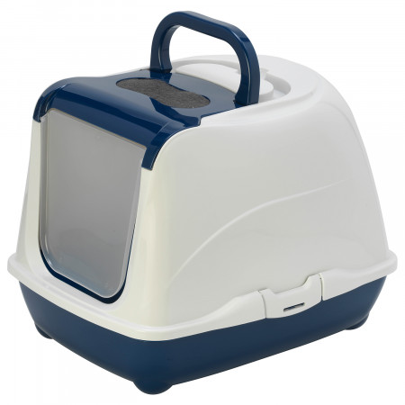 Moderna био-туалет Flip Cat 50x39x37h см с совком, синий