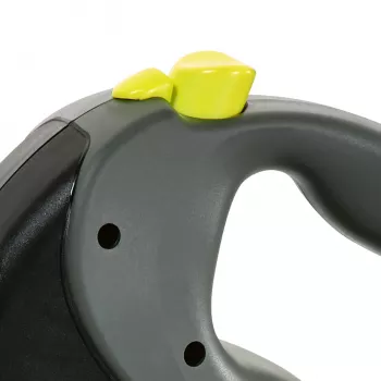 flexi рулетка Giant Neon L (до 50 кг) светоотражающий ремень 8 м