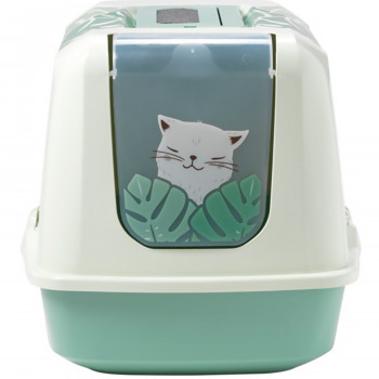 Moderna био-туалет Trendy Cat Jumbo Eden 57x44x43 см, светло-зеленый